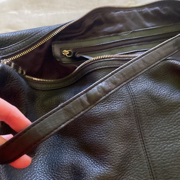 EUC DKNY leather hobo bag - Picture 8 of 13